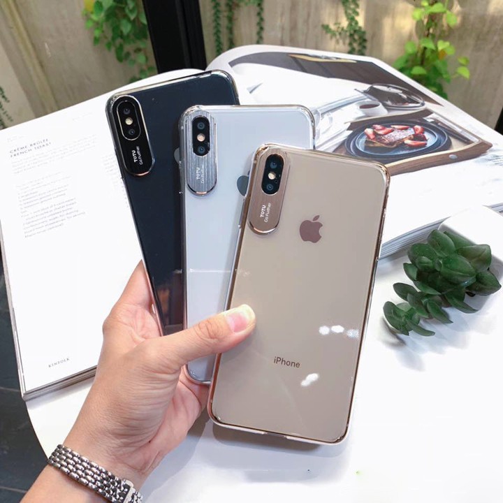 Ốp lưng Iphone 💯FREE SHIP💯 chính hãng TOTU BẢO VỆ CAMERA , ốp trong iPhone cao cấp, không lo vàng ố khi dùng lâu