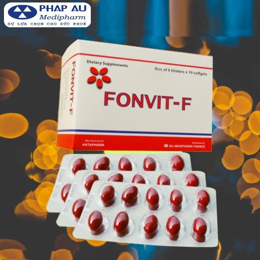 Viên uống bổ máu FONVIT F phòng và hỗ trợ các trường hợp thiếu máu, thiếu sắt