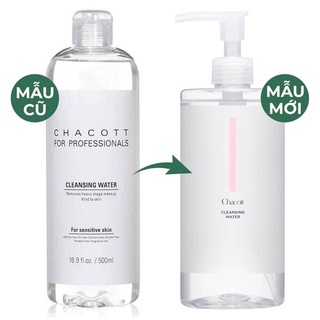 Nước tẩy trang, nước rửa mặt sạch mụn hàng nội địa Nhật Chacott