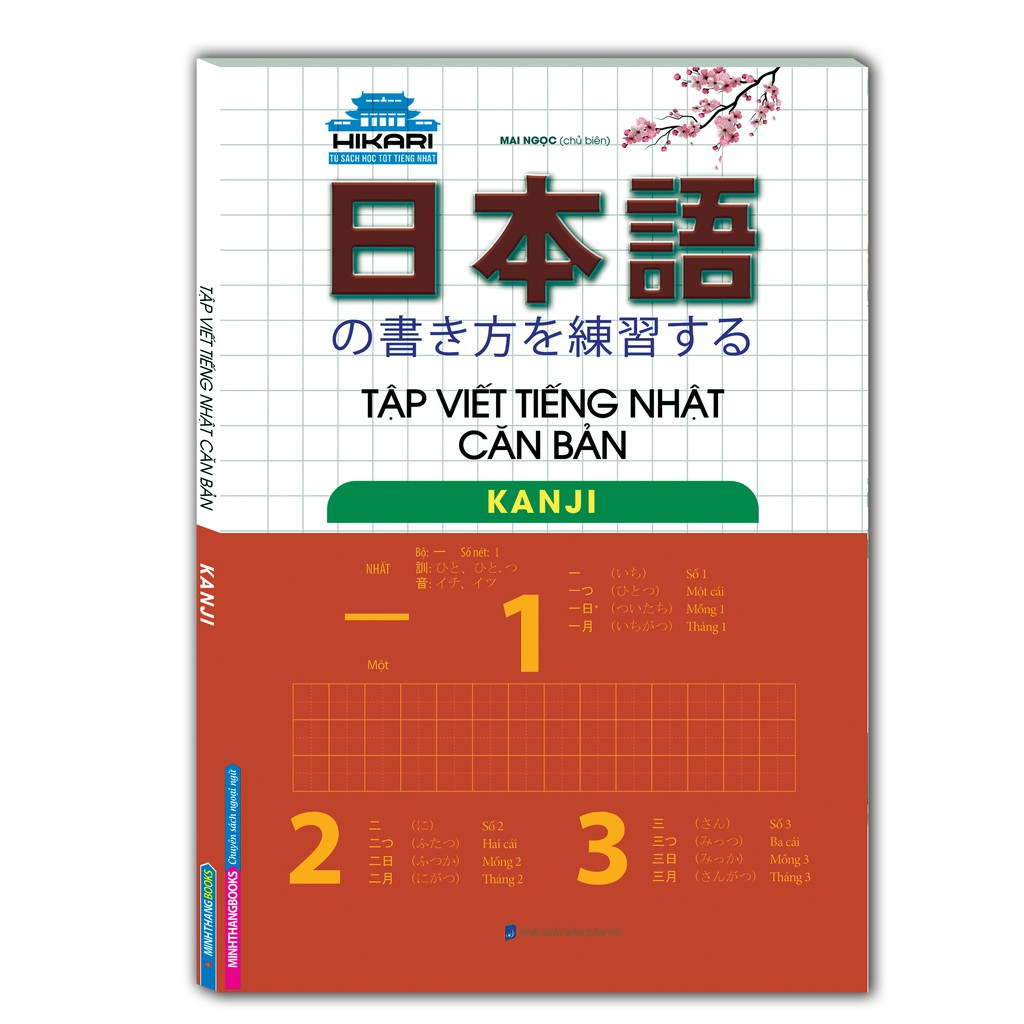 Sách - Tập viết tiếng Nhật căn bản - Kanji