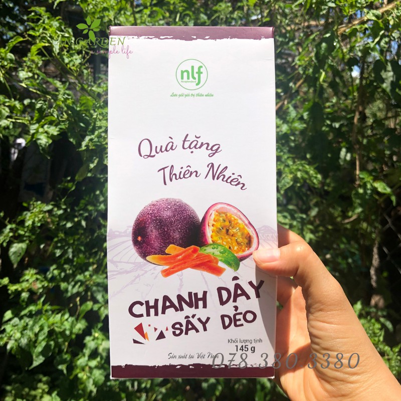 NongLamFood - Vỏ Chanh Dây Sấy Dẻo Phù Hợp Cho Cả Bà Bầu, Trẻ Nhỏ, Người Ăn Kiêng