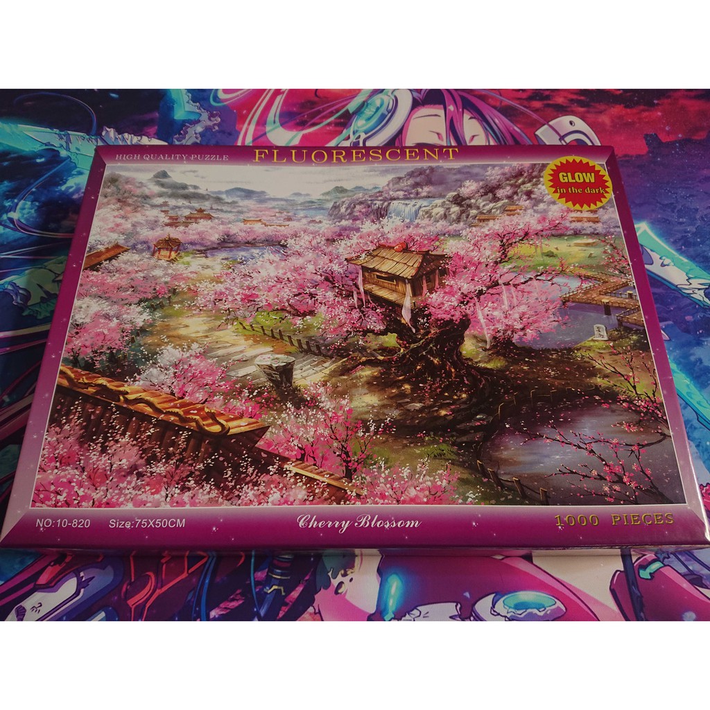 Tranh xếp hình dạ quang 1000 mảnh A-1054 jigsaw puzzle