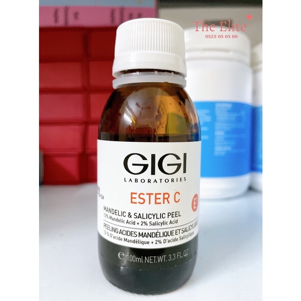 Peel GiGi trẻ hoá trắng da Ester C 10ml chiết