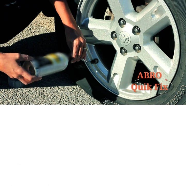 Keo Bơm Vá Vỏ Ô Tô Xe Máy Abro Quick Fix Tire Inflator 340g