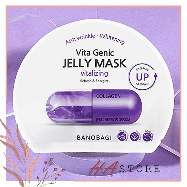 Mặt Nạ Vita Genic BANOBAGI JELLY MASK Mẫu mới 2020