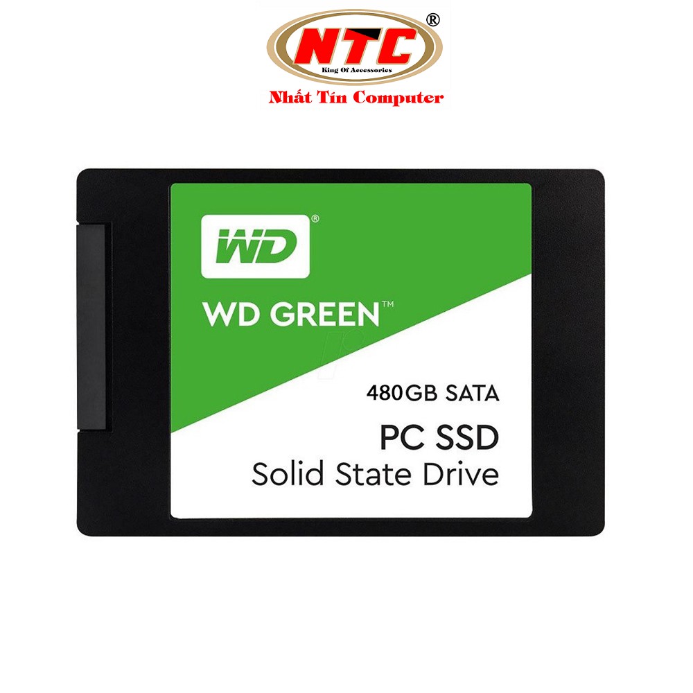 Ổ cứng SSD Western Digital Green Sata III 480GB (Xanh lá)