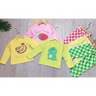 Quần áo bé gái THU ĐÔNG họa tiết dễ thương