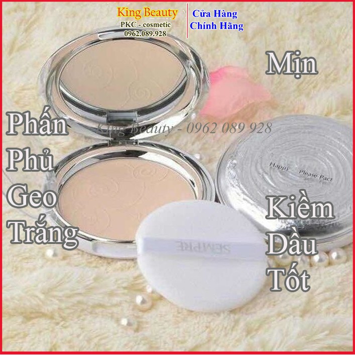 Phấn Phủ Geo Kiềm Dầu Vàng Siêu Mịn ⭐ CÓ VIDEO HÀNG THẬT DO SHOP TỰ QUAY ⭐