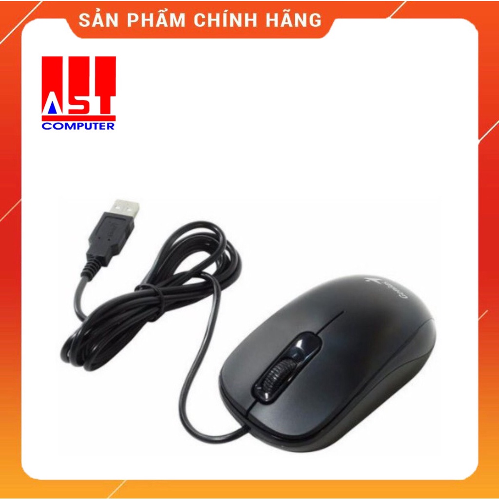 Chuột máy tính có dây GENIUS dx110 USB (Đen)