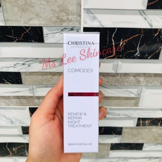 Christina comodex renew & repair night treatment – kem dưỡng phục hồi ban đêm cho da dầu mụn