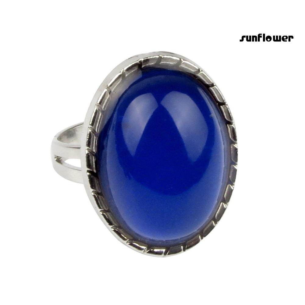 Nhẫn Đính Đá Thay Đổi Màu Sắc Theo Tâm Trạng Thời Trang Dành Cho Nữ