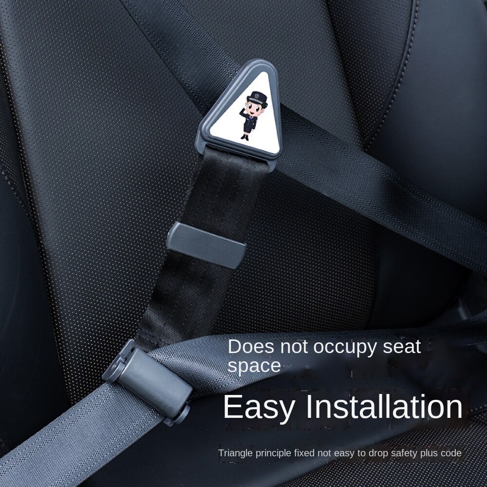 Phụ kiện bọc dây đai an toàn cho bé trên xe hơi họa tiết hoạt hình