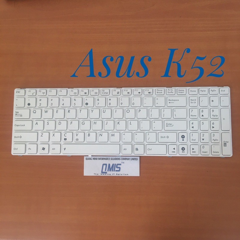Bàn phím laptop Asus A52 A53 A73 K52 K53 K53S K54 G51 G53 G60 G72 G73 U50 N53 N61 N71 N73 P52 X52 X53 X54 X55 X73 UX50