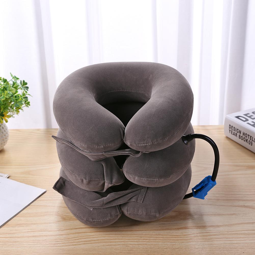 3-layered Air Inflatable Vertebra Retractor Neck Support Tractor Treatment