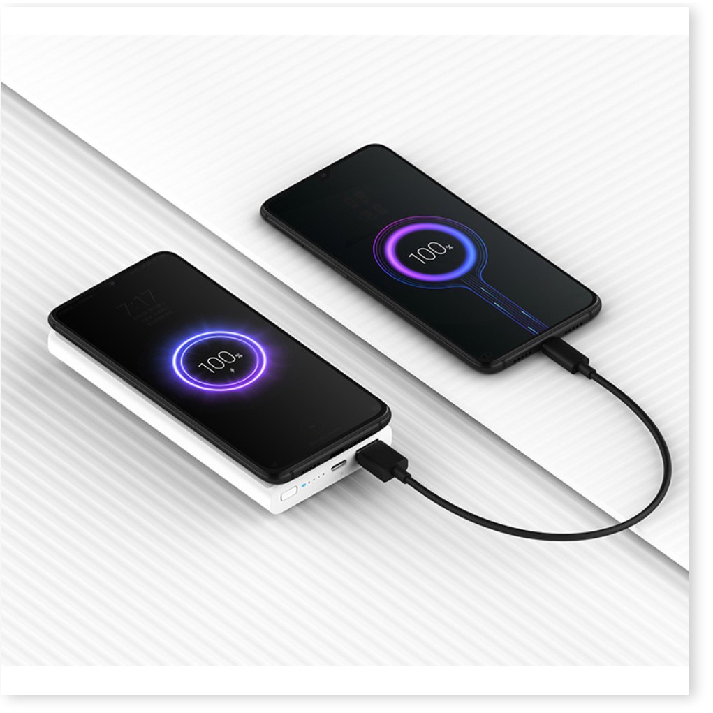 Pin sạc dự phòng không dây Xiao.mi 10000mAh 2019 - Sạc dự phòng tích hợp sạc không dây 10000mAh Xiao.mi lite - MrPhukien