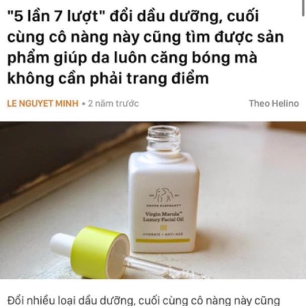 [DRUNK ELEPHANT] [5ml] Dầu dưỡng chống lão hoá Drunk Elephant Marula Oil