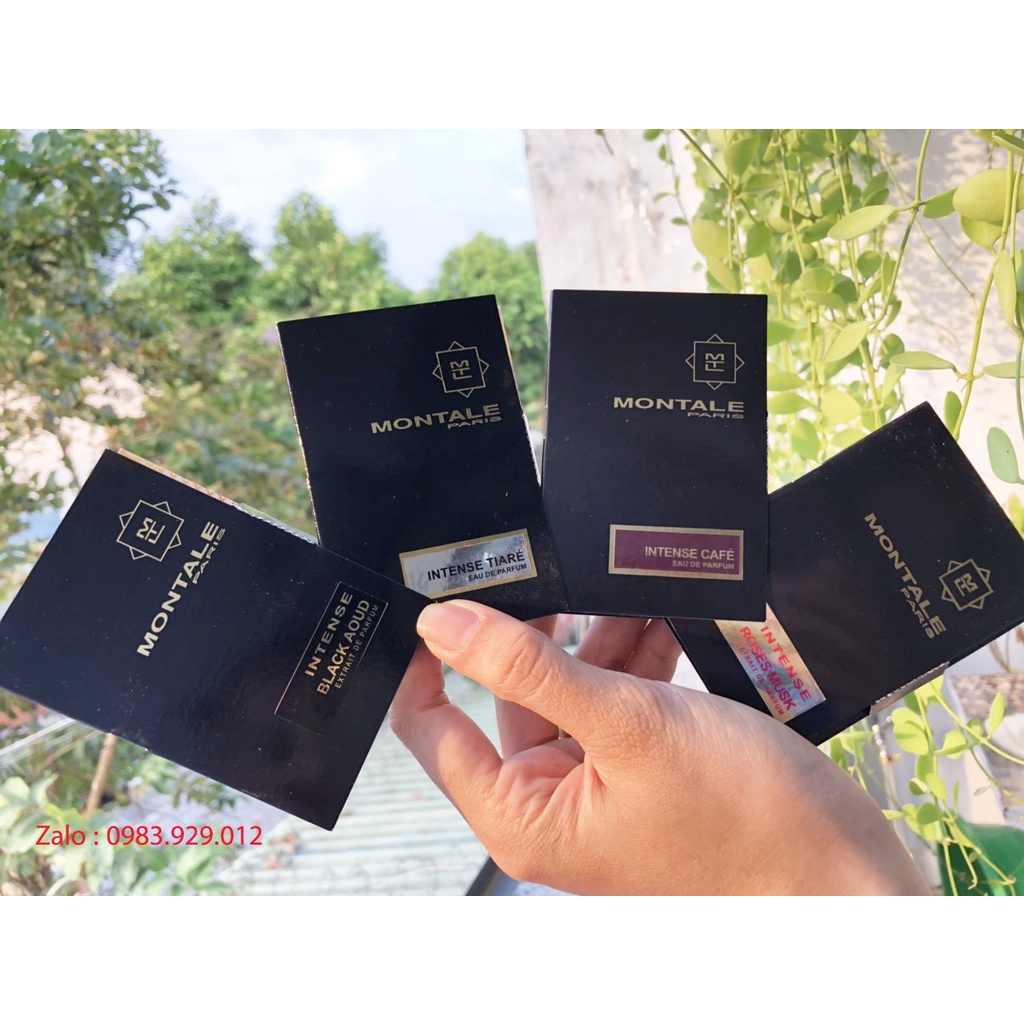 [Vial] Mẫu thử nước hoa Montale Paris Intense các mùi