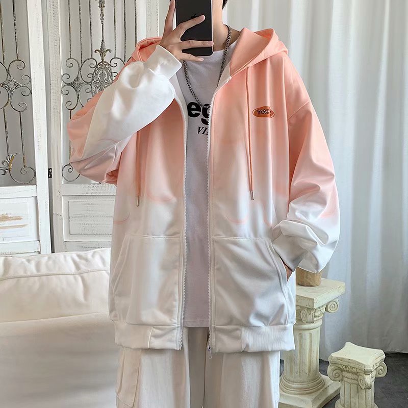 Áo Khoác Hoodie Dáng Rộng Phong Cách Hàn Quốc Thời Trang Cho Cặp Đôi