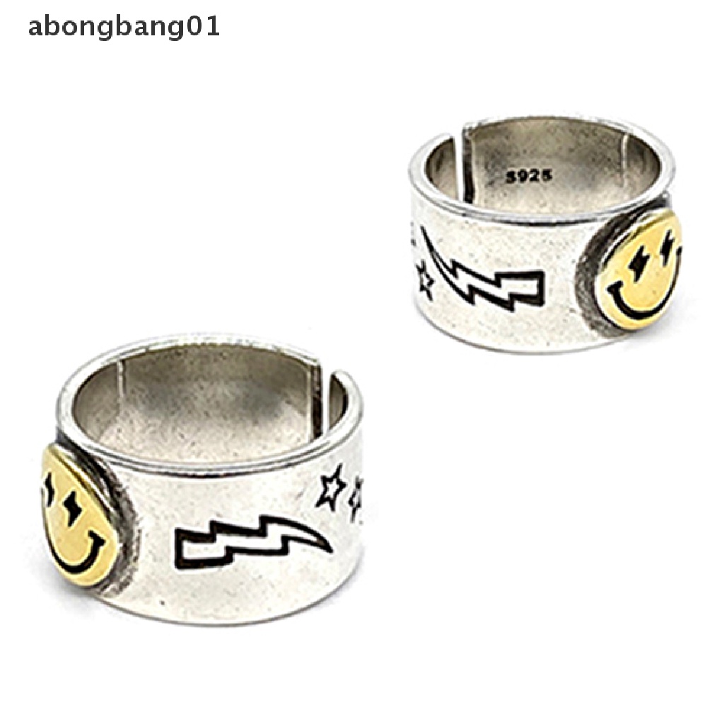 Nhẫn Mặt Cười Thời Trang Boho Cho Nam Và Nữ Bongbang01