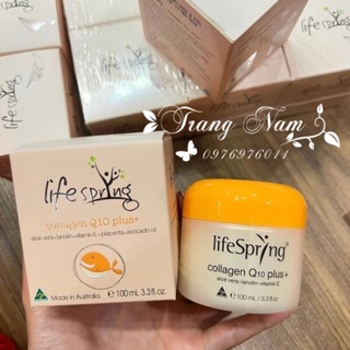 Kem Nhau Thai Cừu LifeSpring Q10 Plus Giúp Mờ Thâm Nám, 100ml