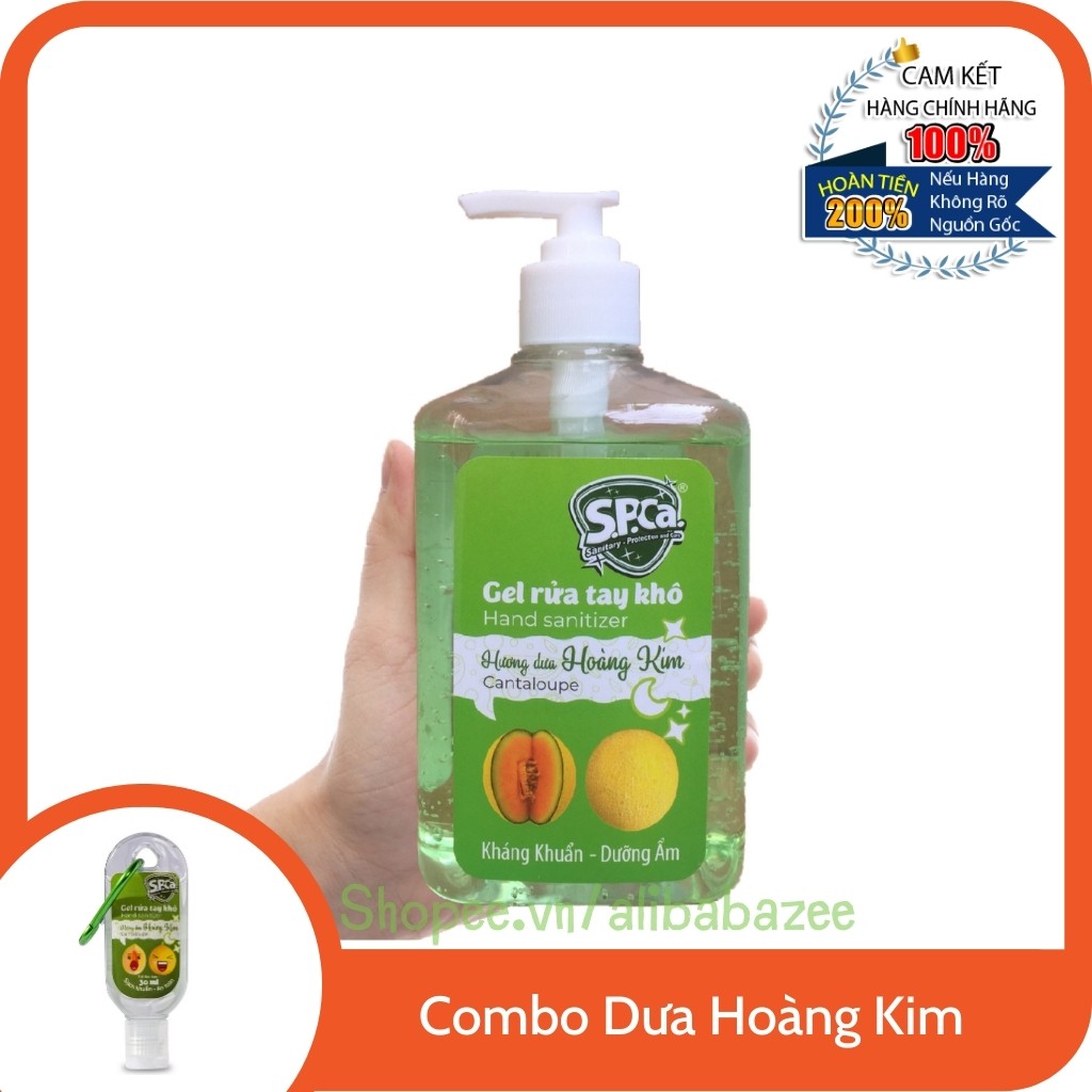 Gel Rửa Tay Khô Không Cần Nước SPCa 600mL | BigBuy360 - bigbuy360.vn