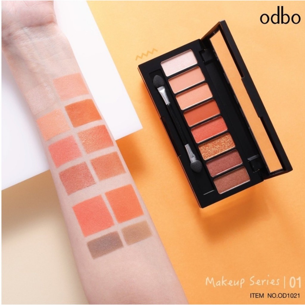 Phấn mắt Odbo 2 tầng Makeup OD1021