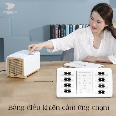 Máy lọc không khí hút ẩm J020 dành cho phòng khách với bộ lọc TRIPLE 3 lớp với 2 quạt hút lớn (Cảm biến ô nhiễm)