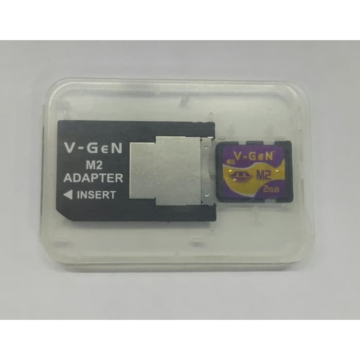 Thẻ Nhớ Micro M2 V-gen 2gb + Adapter