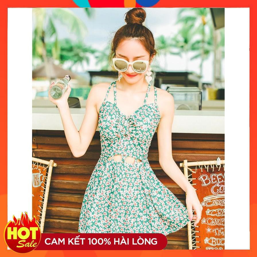 Bộ bơi váy hoa nhí SIÊU XINH - Hình thật, có video