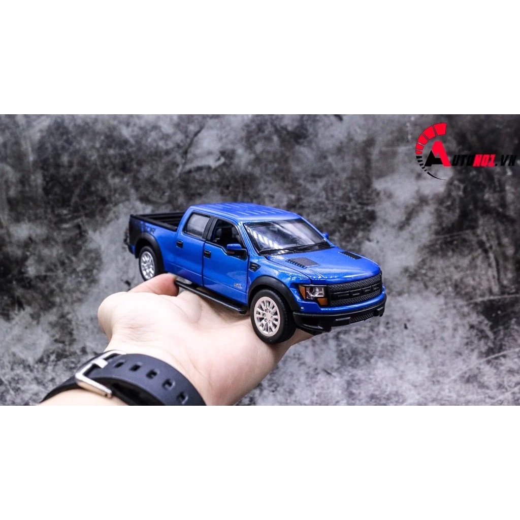 MÔ HÌNH XE FORD F150 RAPTOR BLUE 1:32 MSZ 7753