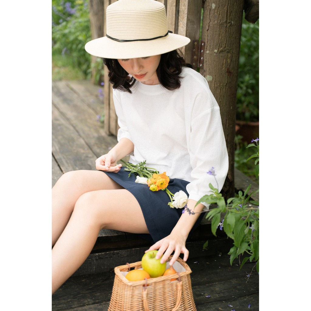 [Mã WASKT304 giảm 15% tối đa 30K đơn 99K] Áo Cổ Tròn Croptop[Madelen] | BigBuy360 - bigbuy360.vn