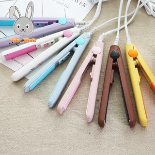 Combo Máy Sấy Tóc Mini + Máy Là Tóc Mini Siêu Dễ Thương