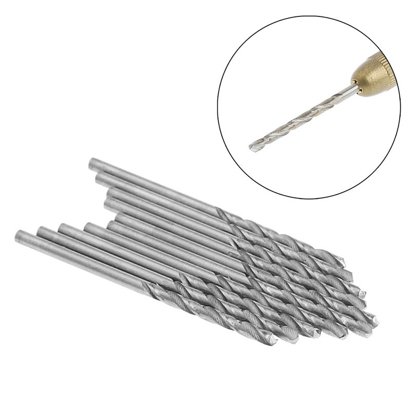 Bộ 10 Mũi Khoan Nhỏ Hss 2.4mm Đa Năng