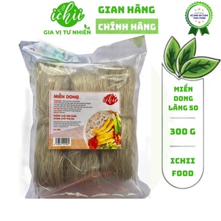 Miến dong làng so ichii , miến dong ichii 100% tinh bột củ dong nguyên chất, mềm, dai gói 500g