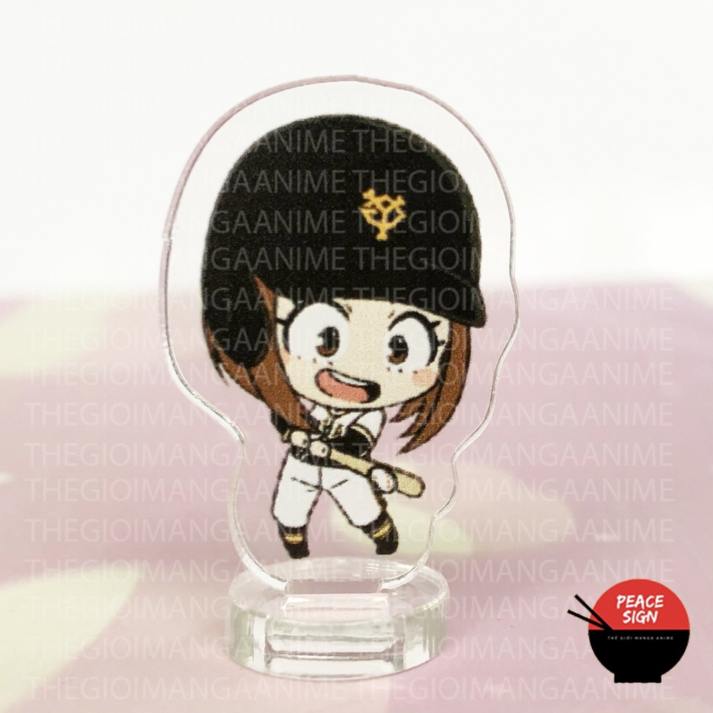 ( MINI 3cm ) Standee My hero academia ver BÓNG CHÀY anime mô hình Học viện anh hùng chibi mica trưng bày