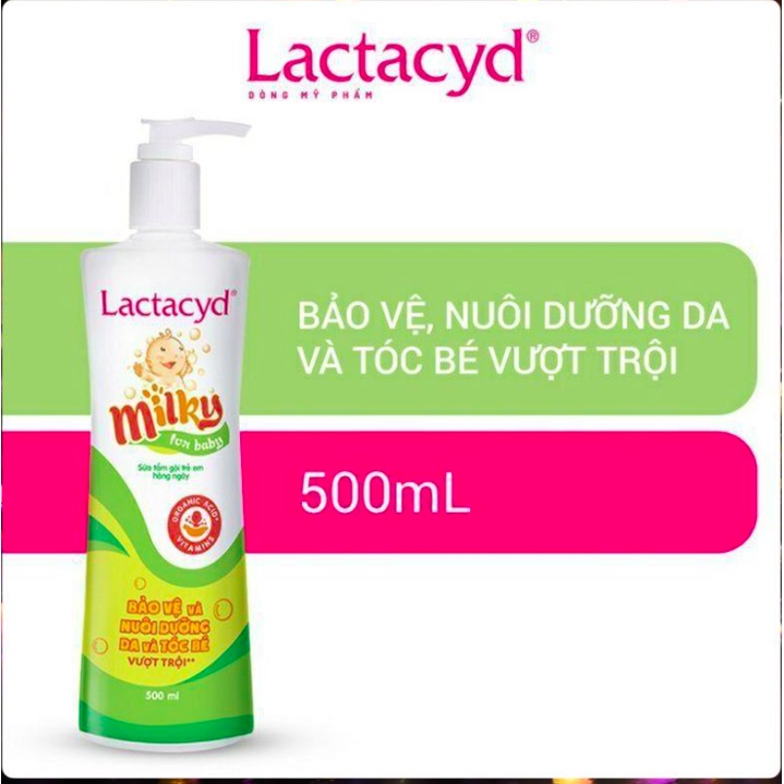 (Hàng chính hãng) SỮA TẮM LACTACYD MILKY 250ML-500ML