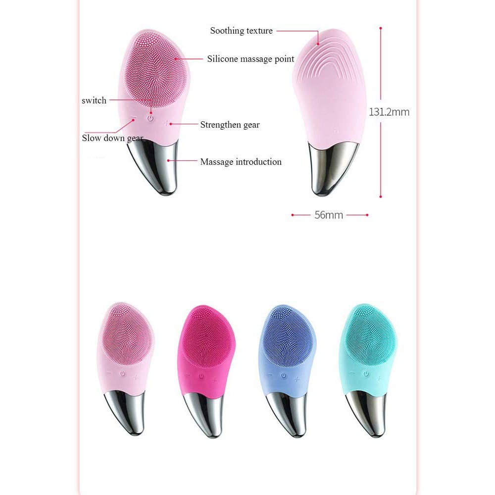 Máy rửa mặt mini massage tích hợp sóng âm BR-1020 - Công Nghệ làm Sạch da | BigBuy360 - bigbuy360.vn