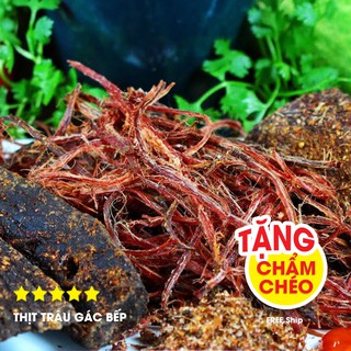 Thịt trâu gác bếp Tây Bắc Giá Rẻ 500g 1kg [TẶNG Chẩm Chéo]