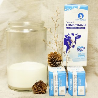 Sữa tươi tiệt trùng Lothamilk (hộp lẻ 180ml)