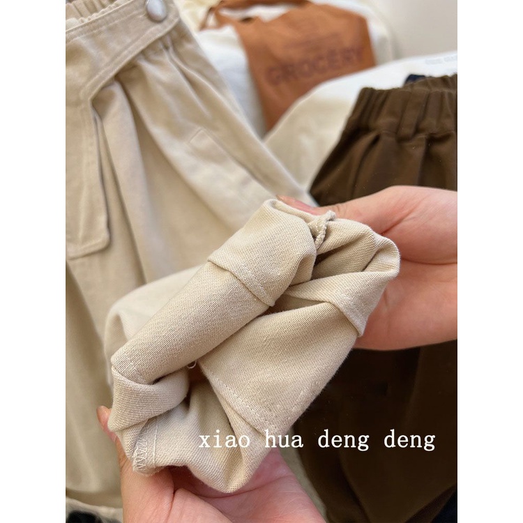 [Babycat] Hàng Có Sẵn Quần Dài Phong Cách Mới Mùa Thu Hàn Quốc Nhật Bản Cho Bé Trai Bé Gái Phong Cách Mới 2022