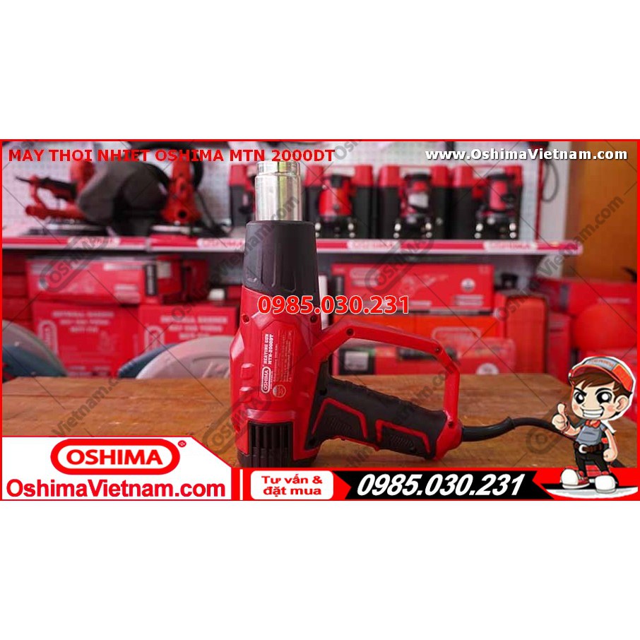 MÁY THỔI HƠI NÓNG OSHIMA MTN-2000DT