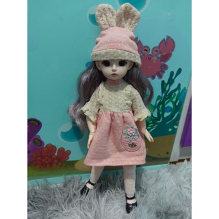 Váy xinh cho búp bê 30 cm