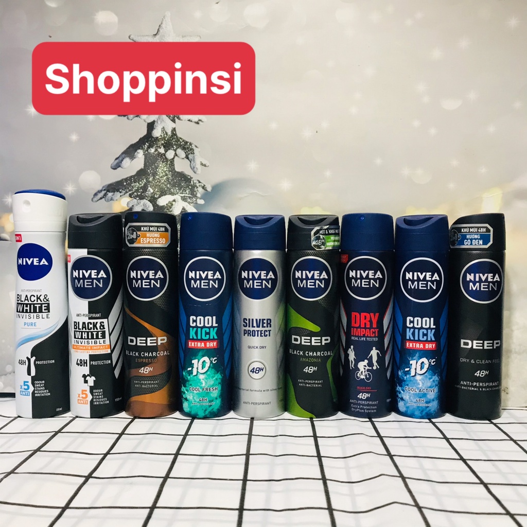 XỊT NGĂN MÙI NIVEA MEN (150ml)