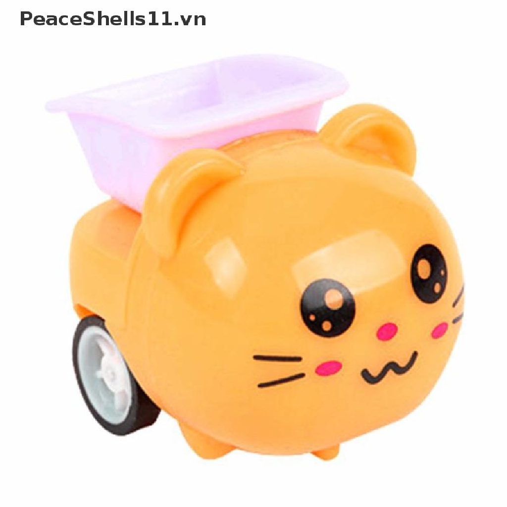 1 Đồ Chơi Xe Hơi Kéo Mini Dễ Thương Cho Bé