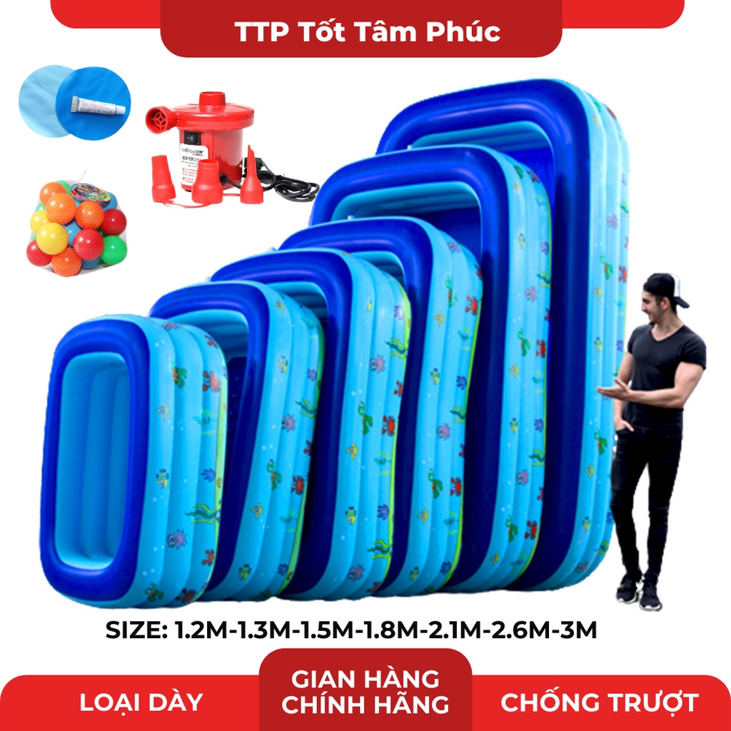 Bể bơi to khổng lồ người lớn, Hồ bơi, Nhà máy tại HCM, HN - Hàng chính hãng
