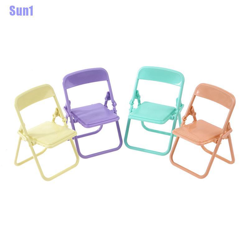 1 Ghế Xếp mini Tỉ Lệ 1: 12 Trang Trí Nhà Búp Bê