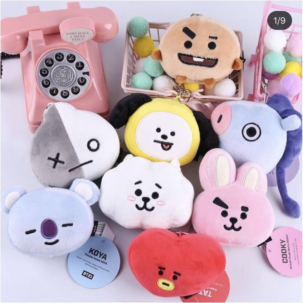 Face Charm BT21 ( Unoff )