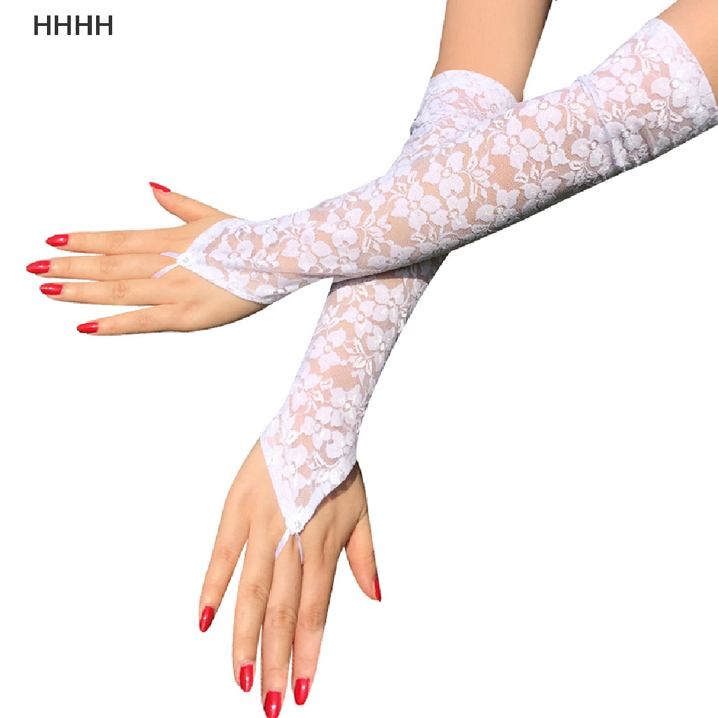 1 đôi găng tay ren dài hở ngón thời trang quyến rũ cho nữ | BigBuy360 - bigbuy360.vn