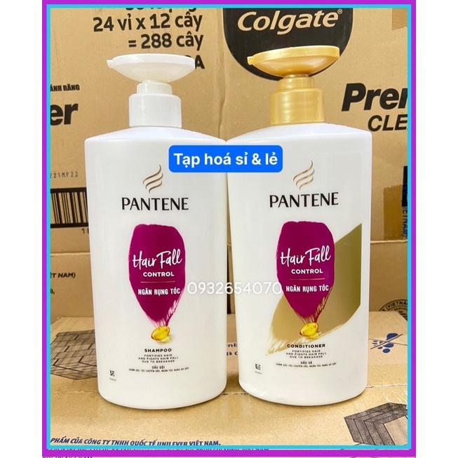 Dầu gội / Dầu Xả ngăn rụng tóc Pantene 650g