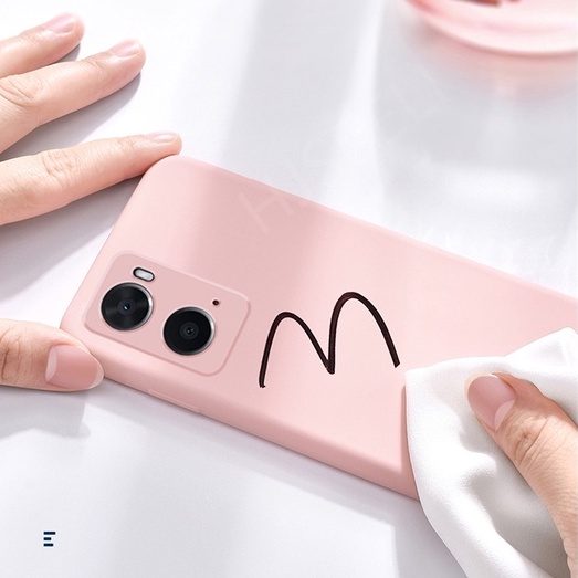 Ốp Điện Thoại TPU Silicone Màu Trơn Cho OPPO A76 OPPO A76 A 76